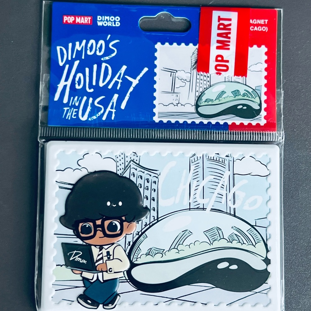 POP MART x DIMOO WORLD Magnet (Chicago edition)